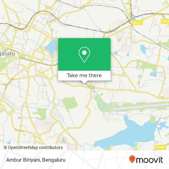 Ambur Biriyani, Domlur Main Road Bengaluru 560071 KA map