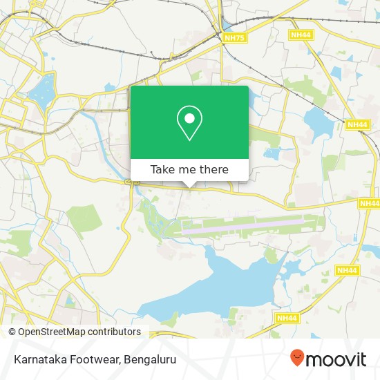 Karnataka Footwear, Bengaluru 560017 KA map