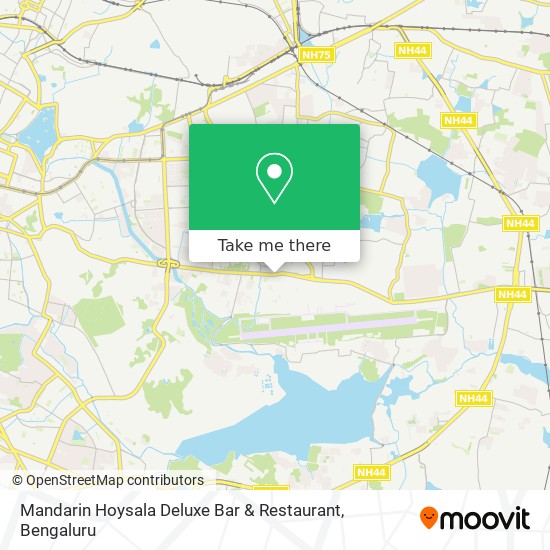 Mandarin Hoysala Deluxe Bar & Restaurant map