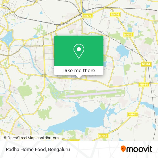 Radha Home Food map