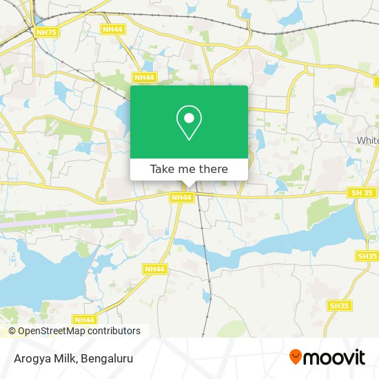 Arogya Milk map