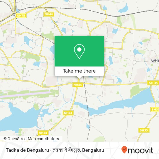 Tadka de Bengaluru - तड़का दे बेंगलुरु, 6th Cross Road Bengaluru 560037 KA map