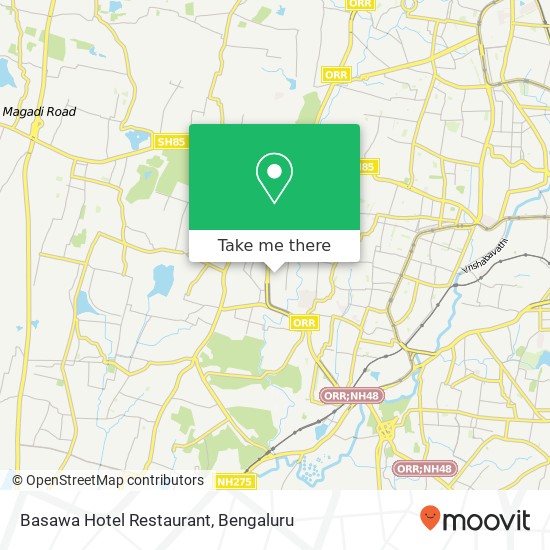 Basawa Hotel Restaurant, 1st D Main Road Bengaluru 560072 KA map