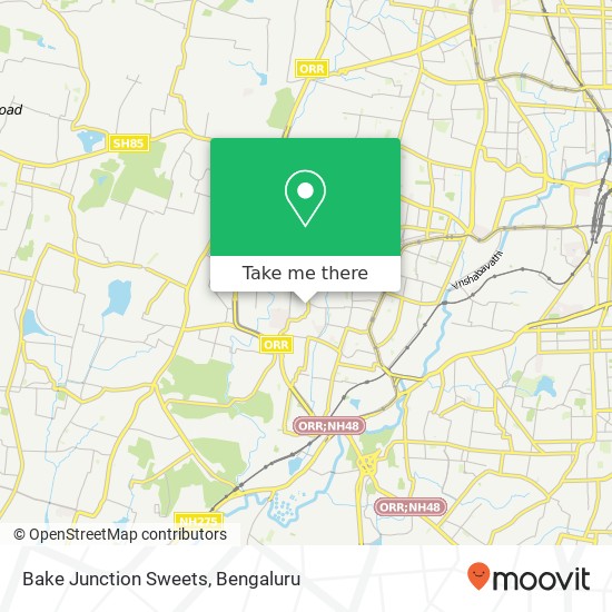 Bake Junction Sweets, 4th Main Road Bengaluru 560072 KA map