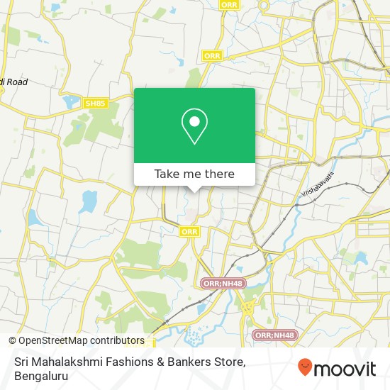 Sri Mahalakshmi Fashions & Bankers Store, 5th Main Road Bengaluru 560072 KA map