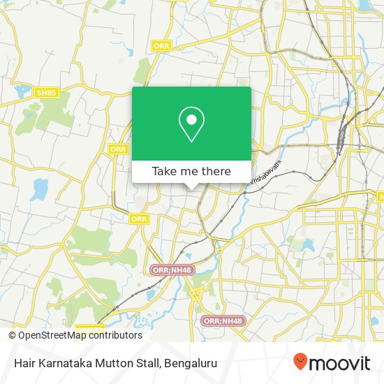 Hair Karnataka Mutton Stall, 7th Main Road Bengaluru KA map