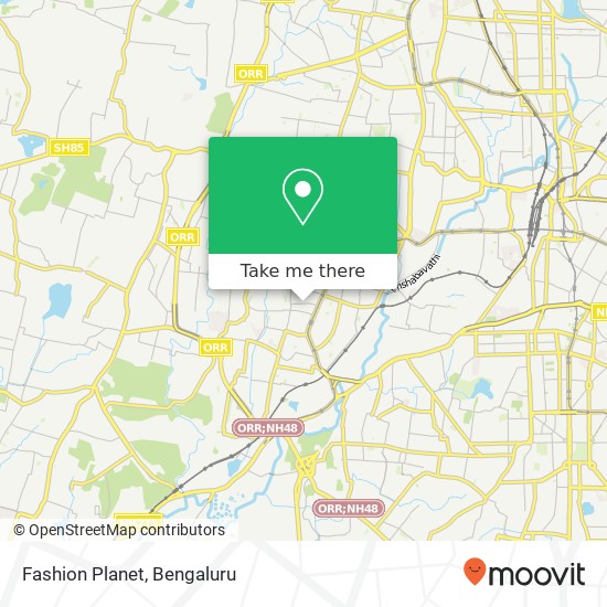 Fashion Planet, 7th Main Road Bengaluru KA map