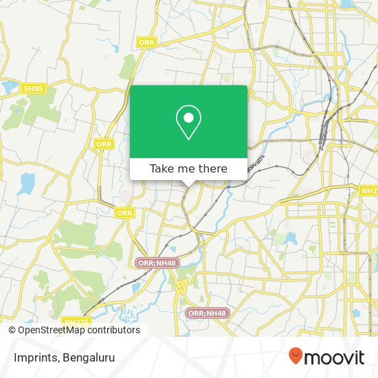 Imprints, Service Road Bengaluru 560104 KA map