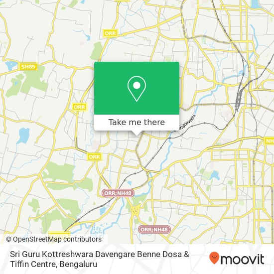 Sri Guru Kottreshwara Davengare Benne Dosa & Tiffin Centre, 7th Main Road Bengaluru 560040 KA map