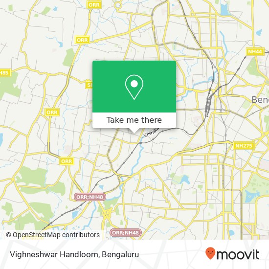 Vighneshwar Handloom, 1st Main Road Bengaluru 560040 KA map