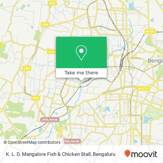 K. L. D. Mangalore Fish & Chicken Stall, Hosahalli Main Road Bengaluru 560023 KA map