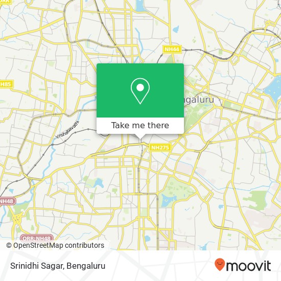 Srinidhi Sagar, BSR Street Bengaluru 560002 KA map