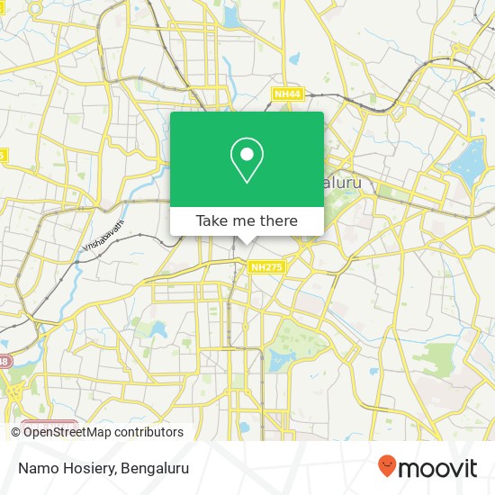 Namo Hosiery, Avenue Cross Road Bengaluru 560002 KA map