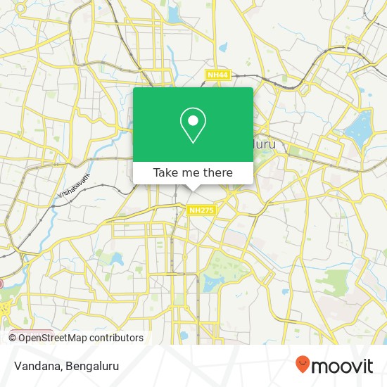 Vandana, Bengaluru 560002 KA map