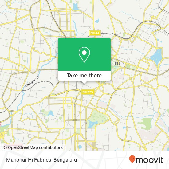 Manohar Hi Fabrics, Bengaluru 560002 KA map