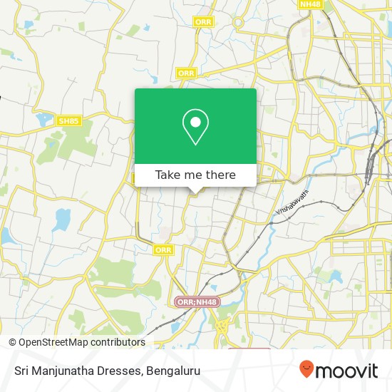 Sri Manjunatha Dresses, DR V K Rao Road Bengaluru KA map