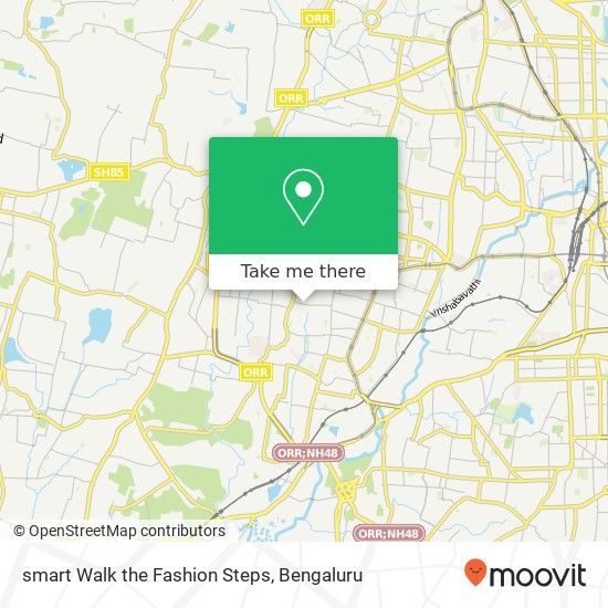 smart Walk the Fashion Steps, 1st Main Road Bengaluru 560072 KA map