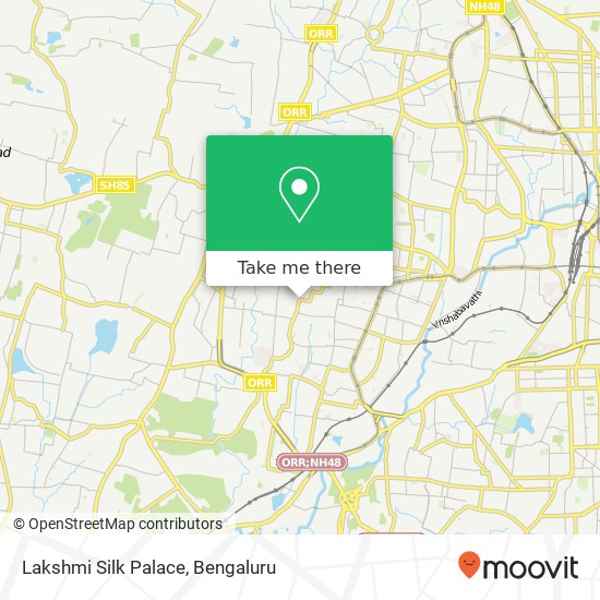 Lakshmi Silk Palace, Tent Road Bengaluru KA map