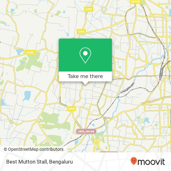 Best Mutton Stall, Nagarbhavi Main Road Bengaluru 560072 KA map