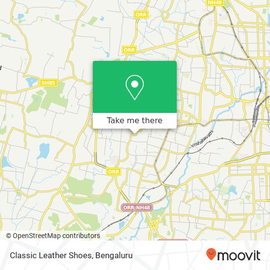 Classic Leather Shoes, DR V K Rao Road Bengaluru KA map