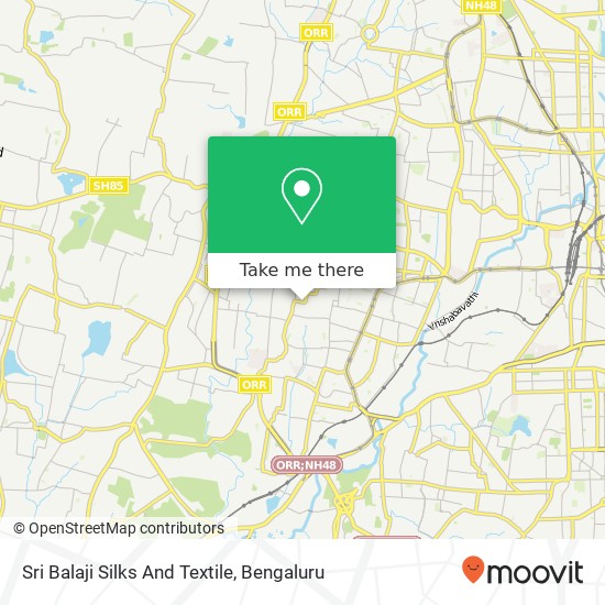 Sri Balaji Silks And Textile, DR V K Rao Road Bengaluru KA map