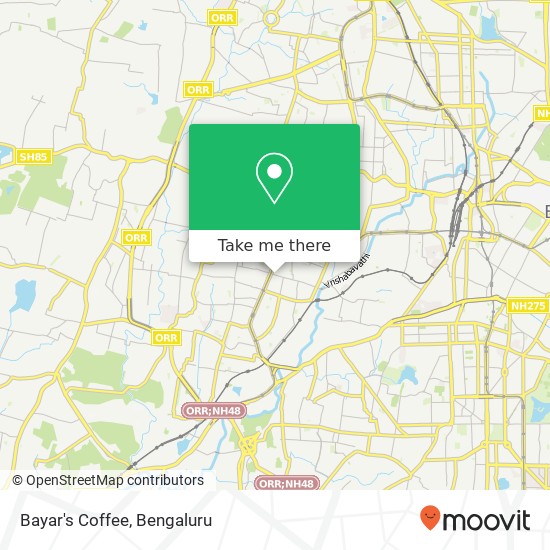 Bayar's Coffee, 1st Main Road Bengaluru KA map