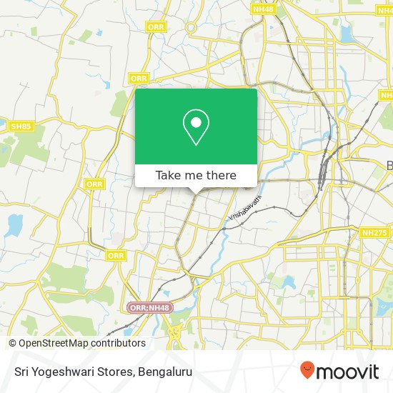 Sri Yogeshwari Stores, Service Road Bengaluru 560040 KA map