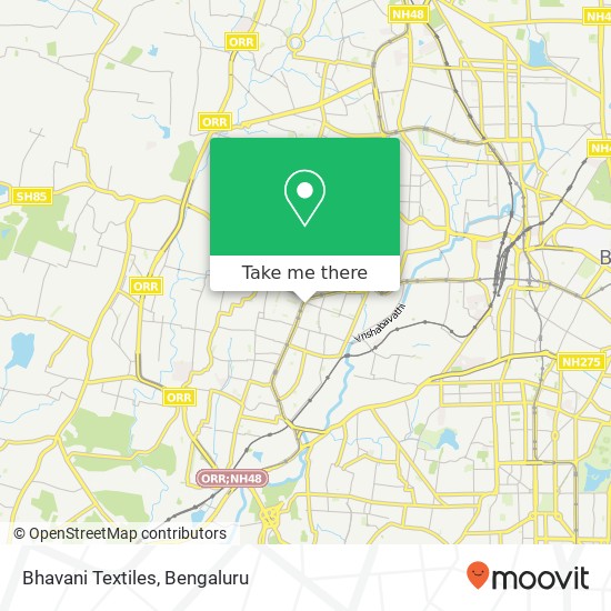 Bhavani Textiles, 9th Main Road Bengaluru 560040 KA map