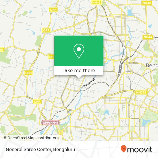 General Saree Center, 3rd Cross Road Bengaluru KA map