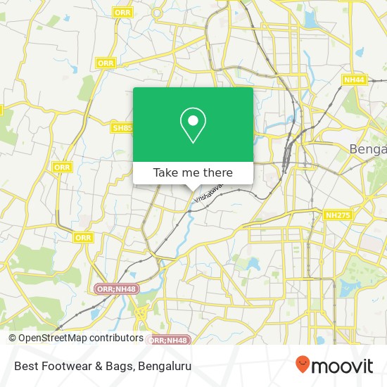 Best Footwear & Bags, 9th Cross Road Bengaluru 560023 KA map