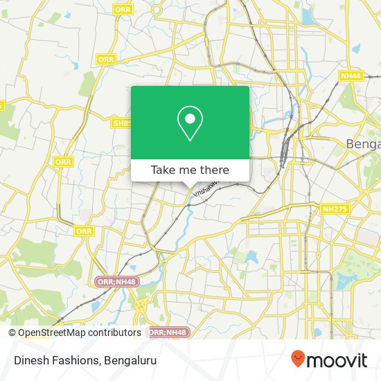 Dinesh Fashions, Krishna Devaraya Road Bengaluru 560040 KA map