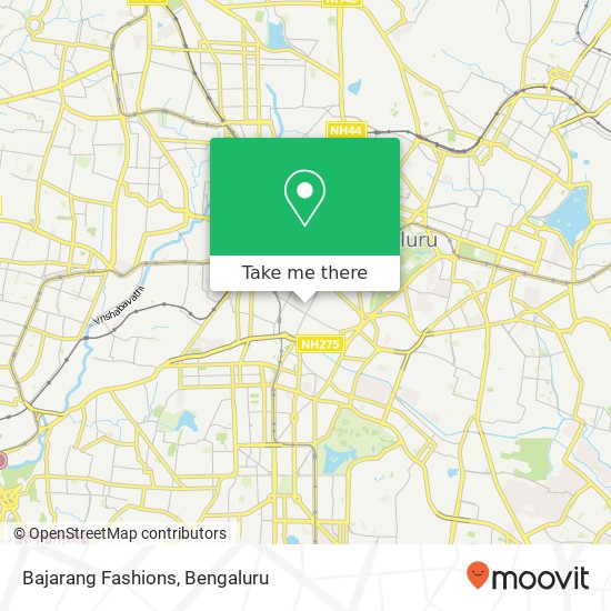 Bajarang Fashions, DK Lane Bengaluru 560002 KA map
