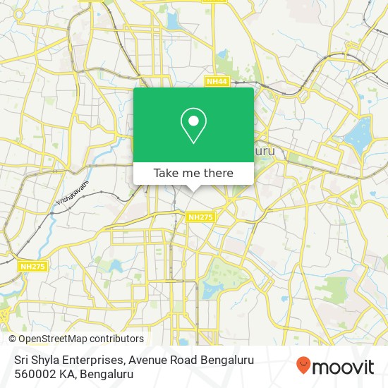 Sri Shyla Enterprises, Avenue Road Bengaluru 560002 KA map