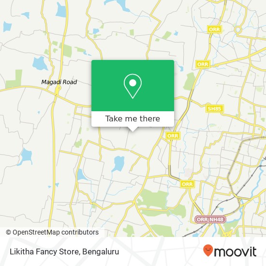 Likitha Fancy Store, 8th Cross Road Bengaluru 560091 KA map