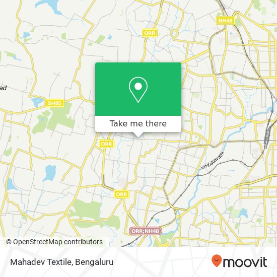 Mahadev Textile, 1st Main Road Bengaluru 560072 KA map