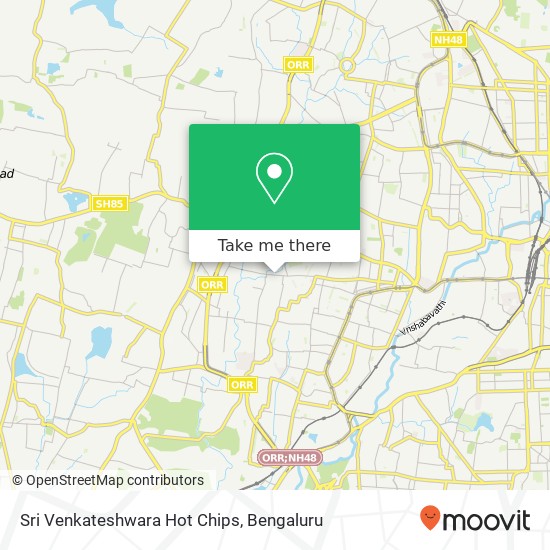 Sri Venkateshwara Hot Chips, 2nd Cross Road Bengaluru KA map