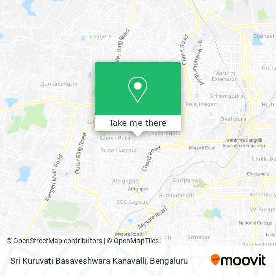 Sri Kuruvati Basaveshwara Kanavalli map