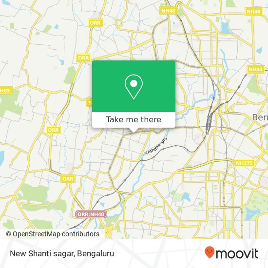 New Shanti sagar, Service Road Bengaluru 560040 KA map
