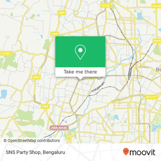 SNS Party Shop, Service Road Bengaluru 560040 KA map
