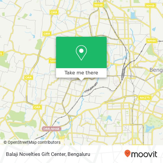 Balaji Novelties Gift Center, 3rd Cross Road Bengaluru KA map