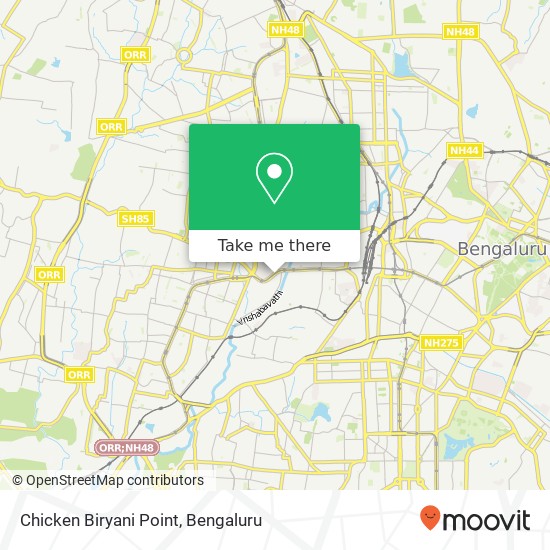 Chicken Biryani Point, Prasanna Circle Bengaluru 560023 KA map