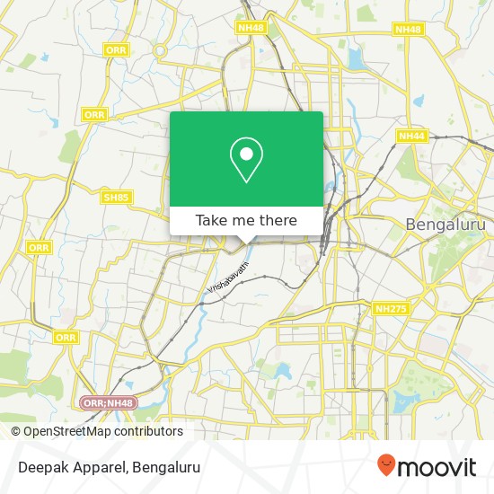 Deepak Apparel, Manjunath Nagar Main Road Bengaluru 560023 KA map