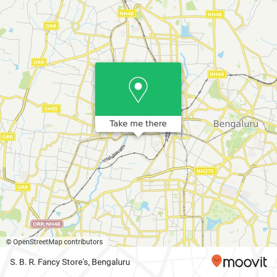 S. B. R. Fancy Store's, 8th Cross Road Bengaluru 560023 KA map