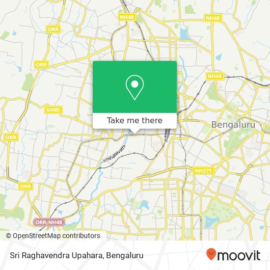 Sri Raghavendra Upahara, Bengaluru 560023 KA map