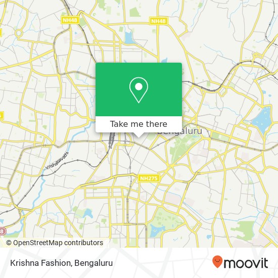 Krishna Fashion, Gandhi Nagar Road Bengaluru 560009 KA map