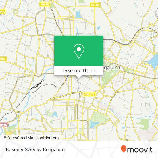 Bakener Sweets, Srinivasa Mandiram Road Bengaluru 560053 KA map