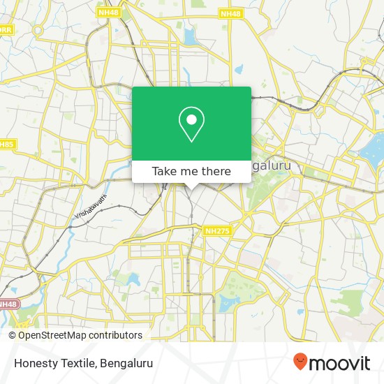 Honesty Textile, Srinivasa Mandiram Road Bengaluru KA map