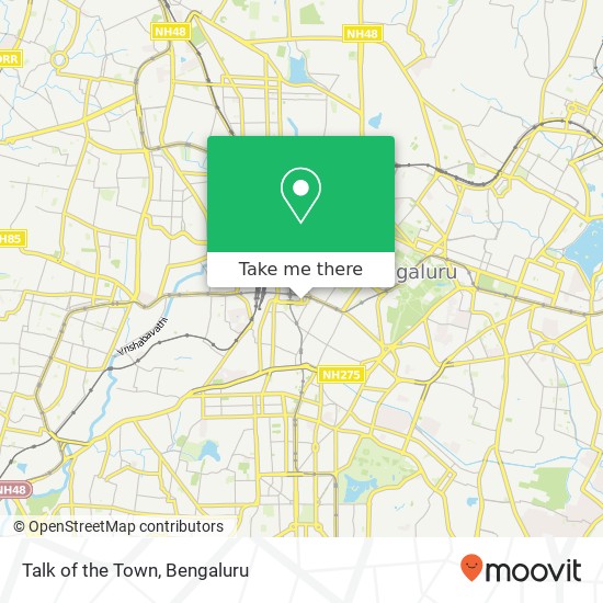 Talk of the Town, Majestic Circle Bengaluru 560023 KA map