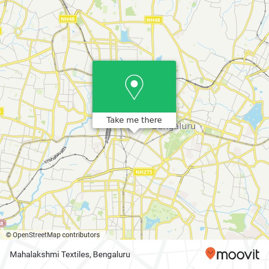 Mahalakshmi Textiles, Gandhi Nagar Road Bengaluru 560009 KA map