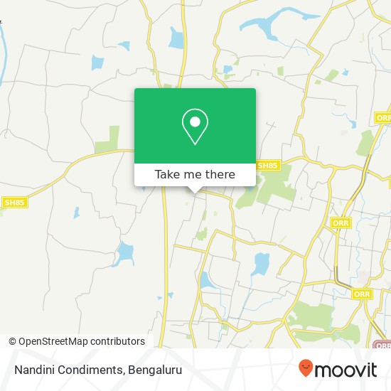 Nandini Condiments, 7th Main Road Bengaluru 560091 KA map